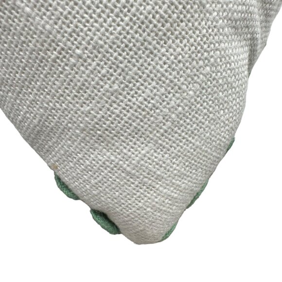 Threshold Bunny Chick Embroidered Pillow 100% Cotton Shell 19"x14" Spring Decor - Picture 12 of 16